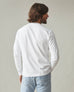 Men's Vintage Crew Long Sleeve Tee - White